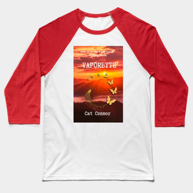 Vaporbyte Baseball T-Shirt by CatConnor